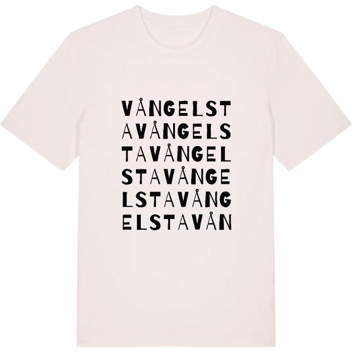 Vångelsta ordlek t-shirt – t-shirt från PinShirt