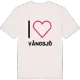 Jag älskar Vångsjö t-shirt stort tryck