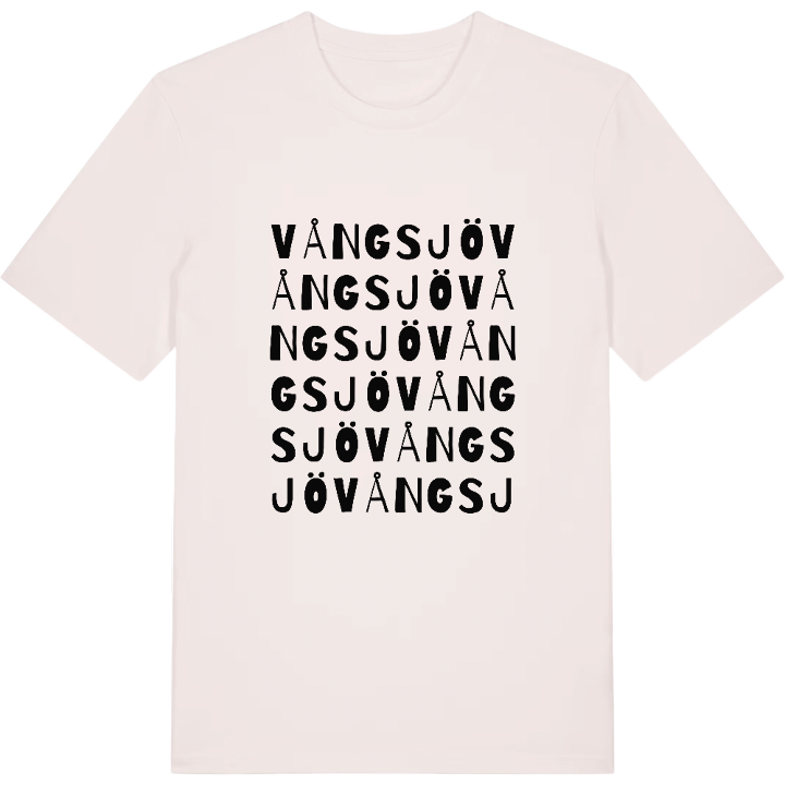 Vångsjö ordlek t-shirt – t-shirt från PinShirt