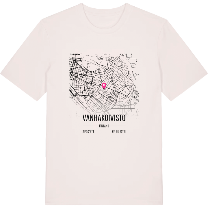 Vanhakoivisto karta t-shirt – t-shirt från PinShirt