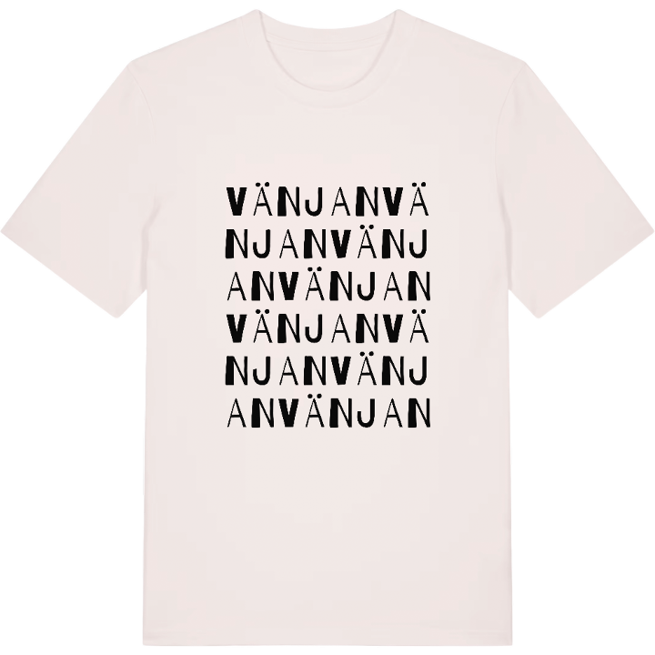 Vänjan ordlek t-shirt – t-shirt från PinShirt