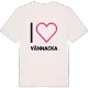 Jag älskar Vännacka t-shirt stort tryck