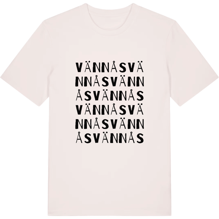 Vännås ordlek t-shirt – t-shirt från PinShirt