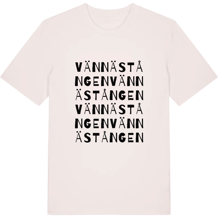 Vännästången ordlek t-shirt – t-shirt från PinShirt