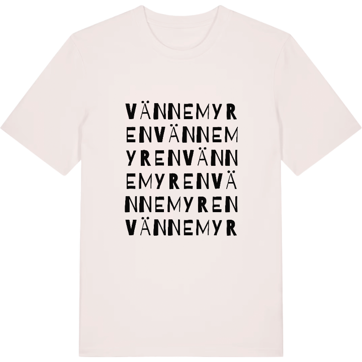 Vännemyren ordlek t-shirt – t-shirt från PinShirt