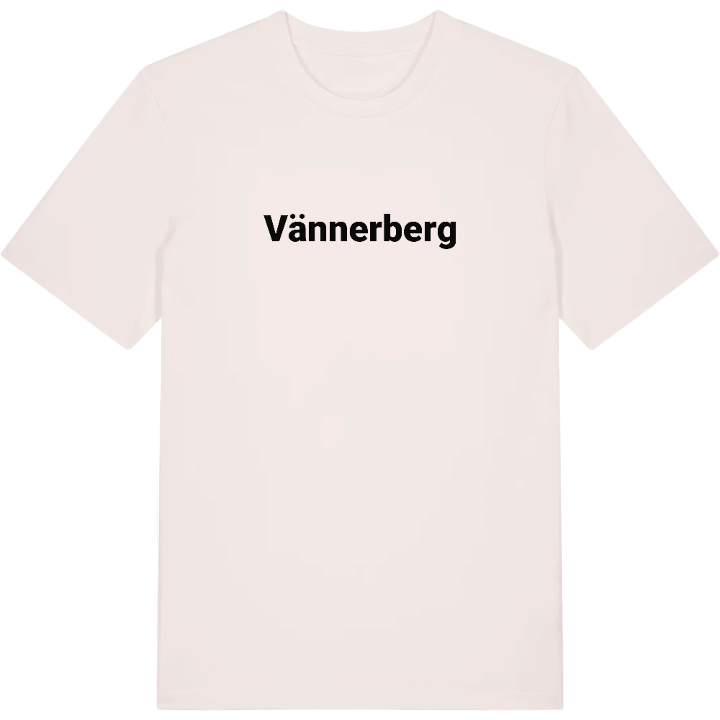 Vännerberg fetstil t-shirt – t-shirt från PinShirt