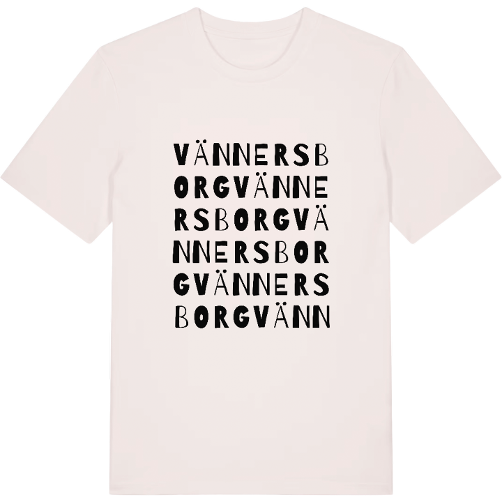 Vännersborg ordlek t-shirt – t-shirt från PinShirt