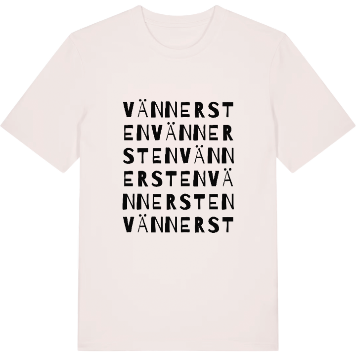 Vännersten ordlek t-shirt – t-shirt från PinShirt