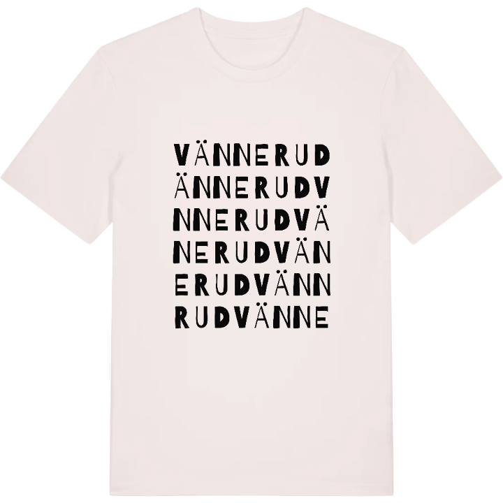Vännerud ordlek t-shirt – t-shirt från PinShirt