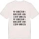 Vannes ordlek t-shirt