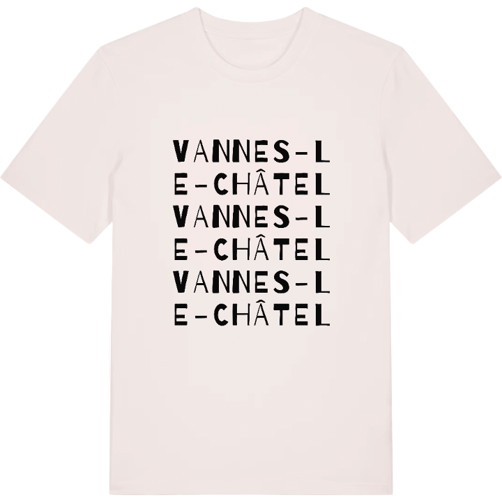 Vannes-le-Châtel ordlek t-shirt – t-shirt från PinShirt
