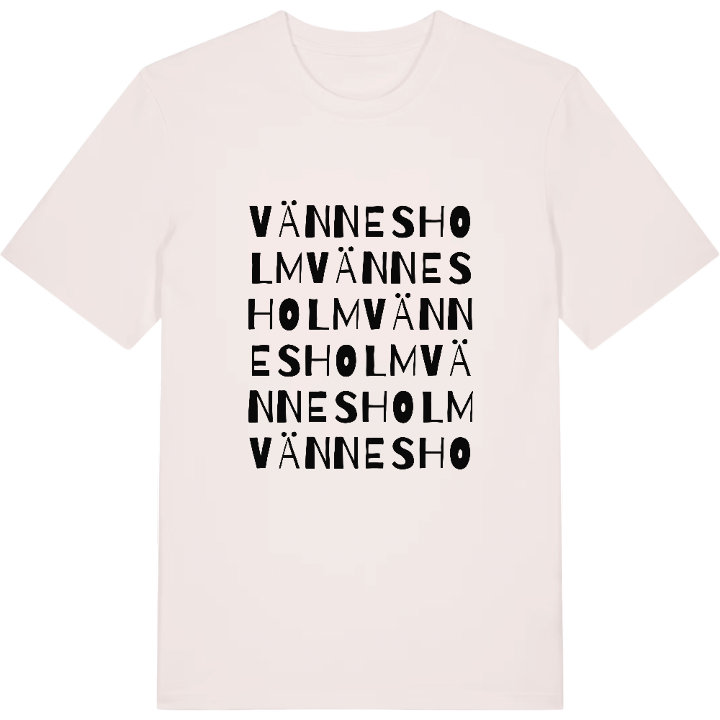 Vännesholm ordlek t-shirt – t-shirt från PinShirt