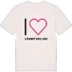Jag älskar Vännstarilund t-shirt stort tryck