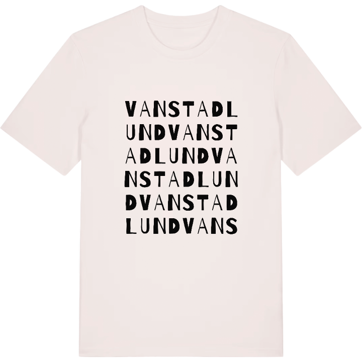 Vanstadlund ordlek t-shirt – t-shirt från PinShirt