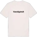 Vanstigshult fetstil t-shirt