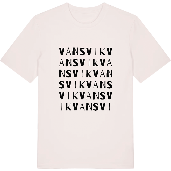Vansvik ordlek t-shirt – t-shirt från PinShirt