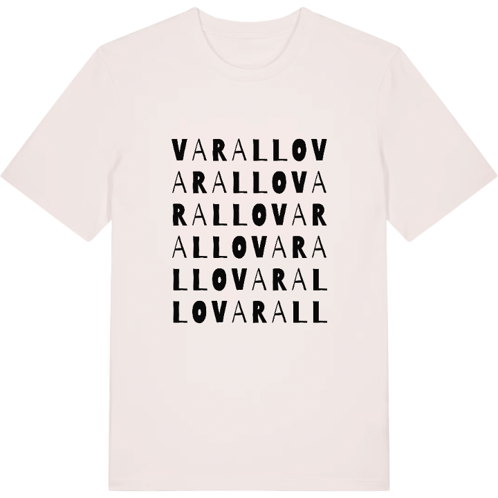 Varallo ordlek t-shirt – t-shirt från PinShirt