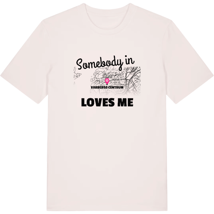Någon i Vårbergs Centrum älskar mig t-shirt – t-shirt från PinShirt