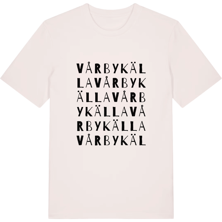 Vårby källa ordlek t-shirt – t-shirt från PinShirt