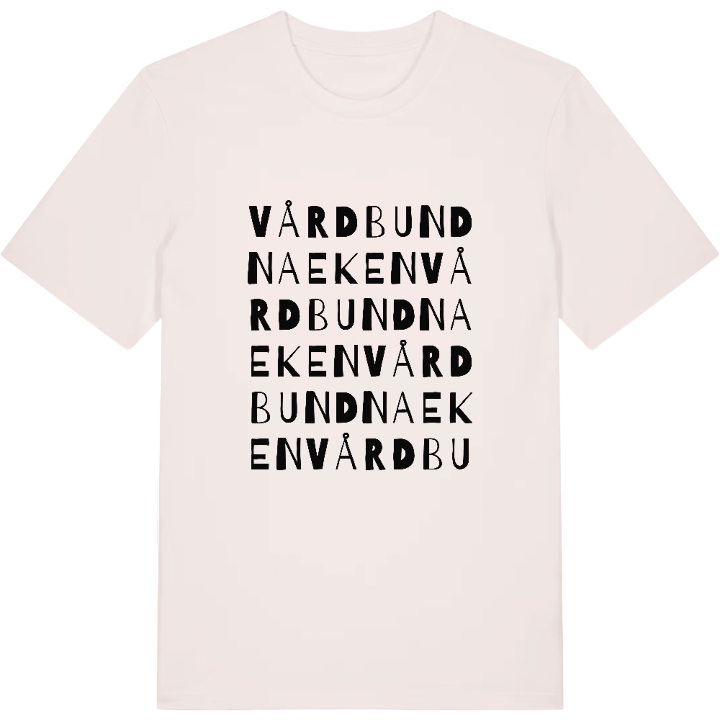 Vårdbundna eken ordlek t-shirt – t-shirt från PinShirt