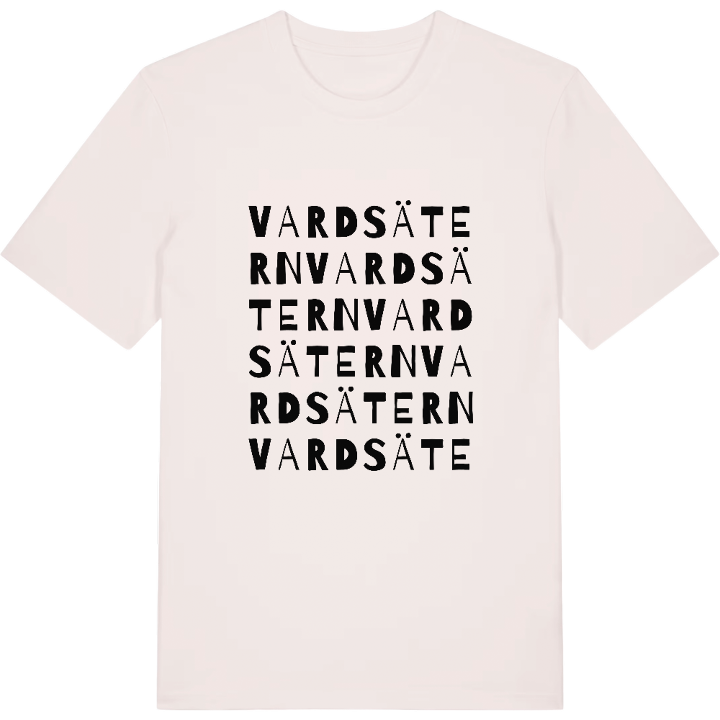 Vardsätern ordlek t-shirt – t-shirt från PinShirt