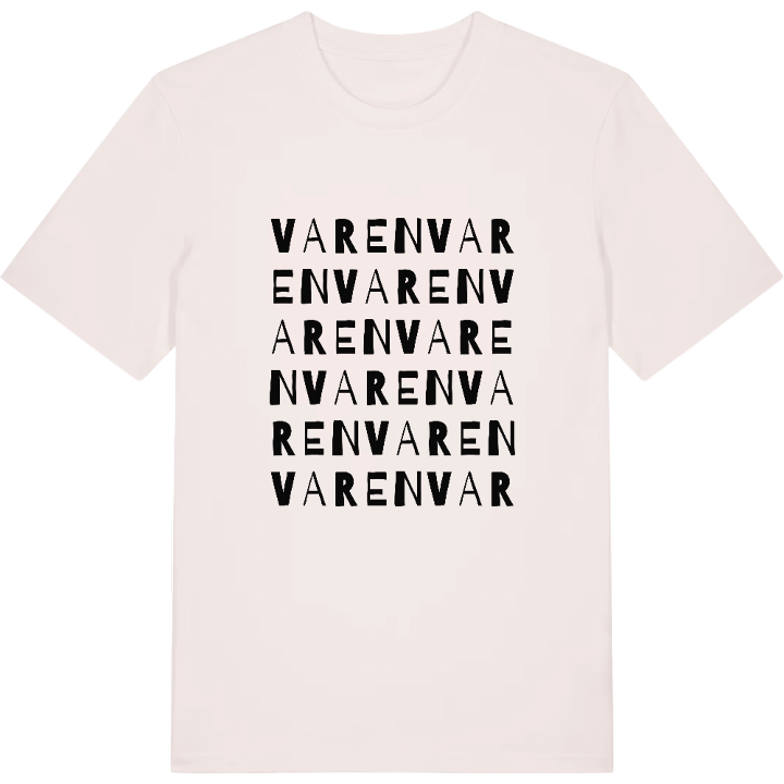 Varen ordlek t-shirt – t-shirt från PinShirt