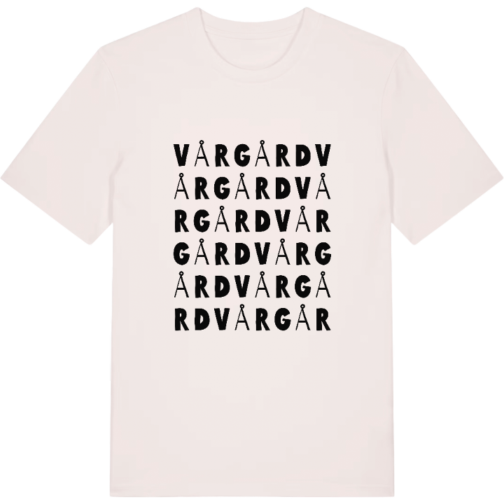 Vårgård ordlek t-shirt – t-shirt från PinShirt