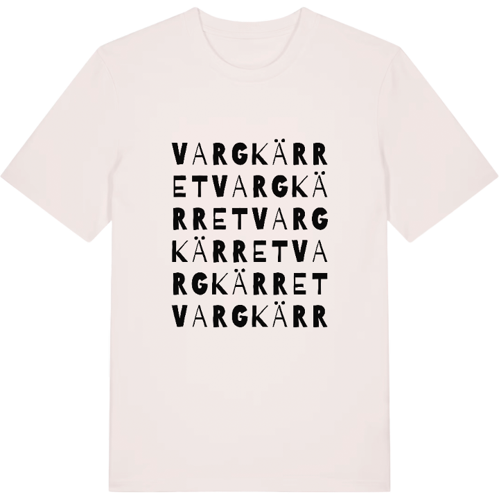 Vargkärret ordlek t-shirt – t-shirt från PinShirt