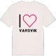 Jag älskar Vargvik t-shirt stort tryck