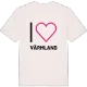 Jag älskar Värmland t-shirt stort tryck