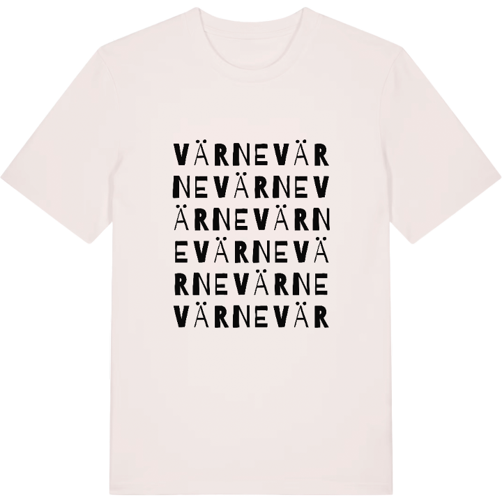 Värne ordlek t-shirt – t-shirt från PinShirt