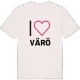 Jag älskar Värö t-shirt stort tryck