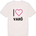 Jag älskar Varö t-shirt stort tryck