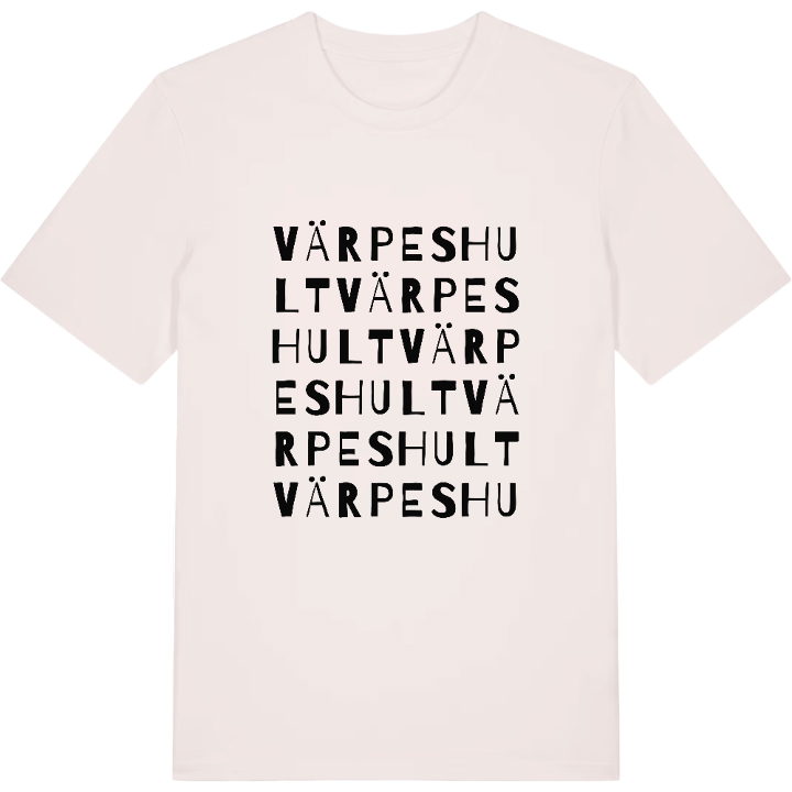 Värpeshult ordlek t-shirt – t-shirt från PinShirt