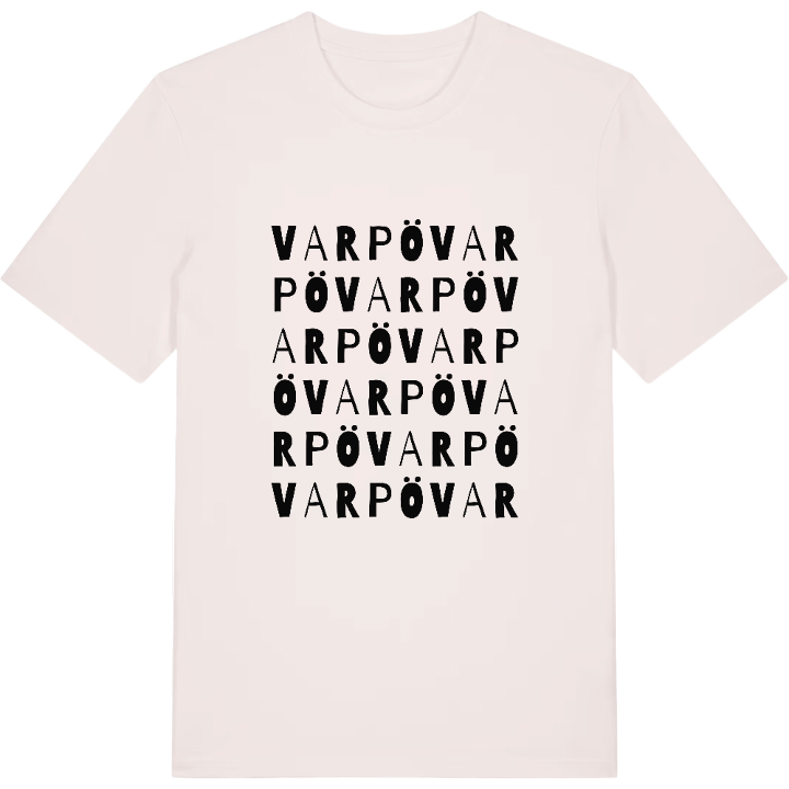 Varpö ordlek t-shirt – t-shirt från PinShirt