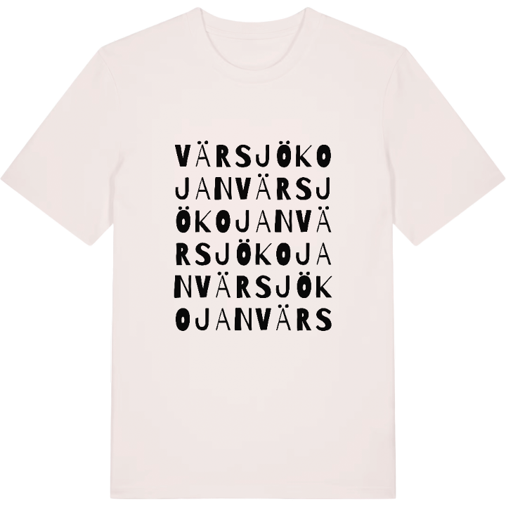 Värsjökojan ordlek t-shirt – t-shirt från PinShirt