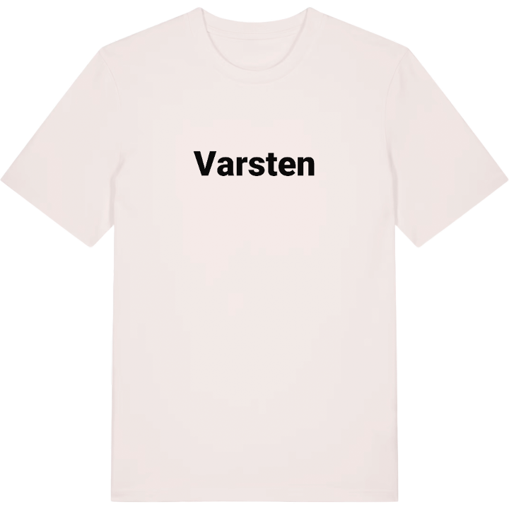Varsten fetstil t-shirt – t-shirt från PinShirt