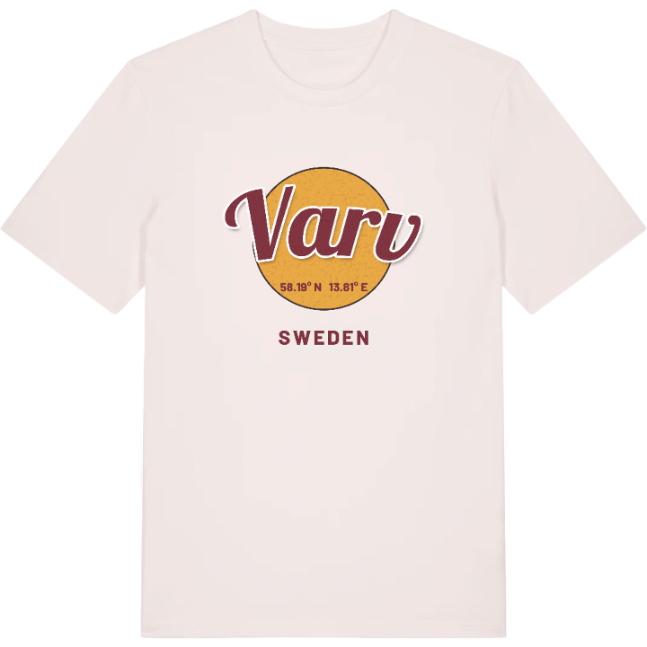 Varv cirkel t-shirt – t-shirt från PinShirt