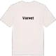 Varvet fetstil t-shirt