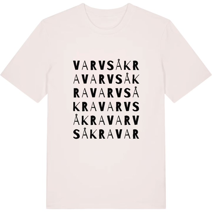 Varvsåkra ordlek t-shirt – t-shirt från PinShirt