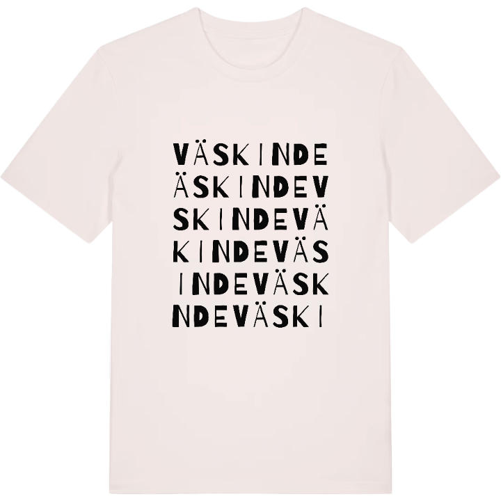 Väskinde ordlek t-shirt – t-shirt från PinShirt