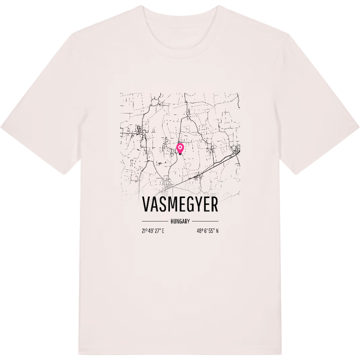 Vasmegyer karta t-shirt – t-shirt från PinShirt