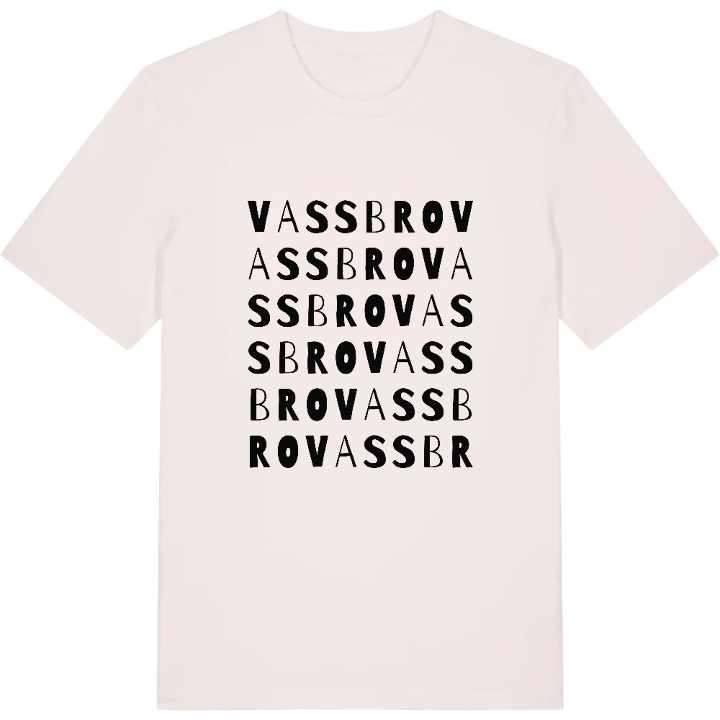 Vassbro ordlek t-shirt – t-shirt från PinShirt