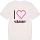 Jag älskar Vässby t-shirt stort tryck