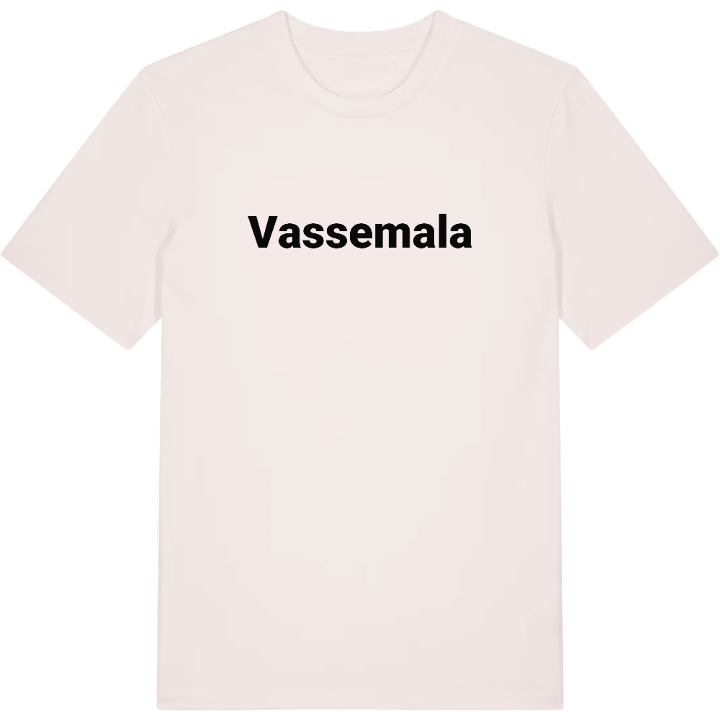 Vassemala fetstil t-shirt – t-shirt från PinShirt