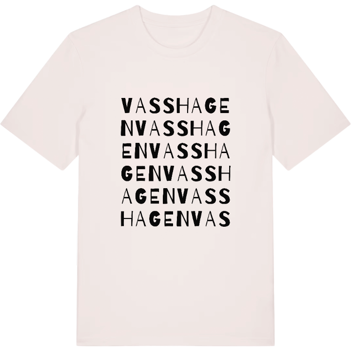 Vasshagen ordlek t-shirt – t-shirt från PinShirt
