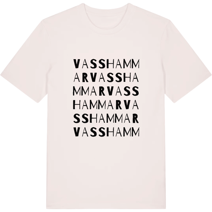 Vasshammar ordlek t-shirt – t-shirt från PinShirt