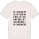 Vassmolösa ordlek t-shirt
