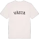Västa böjd t-shirt