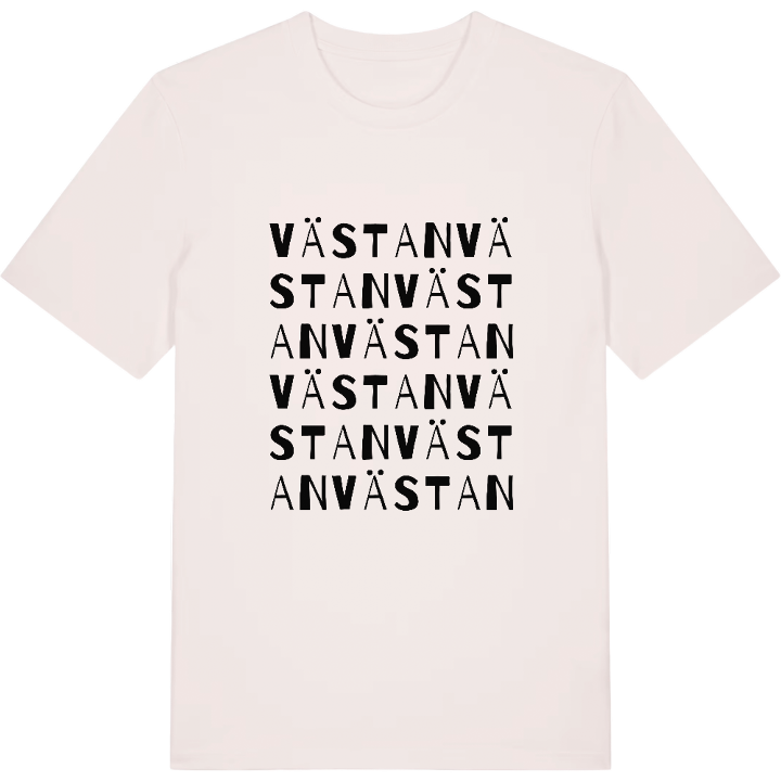 Västan ordlek t-shirt – t-shirt från PinShirt